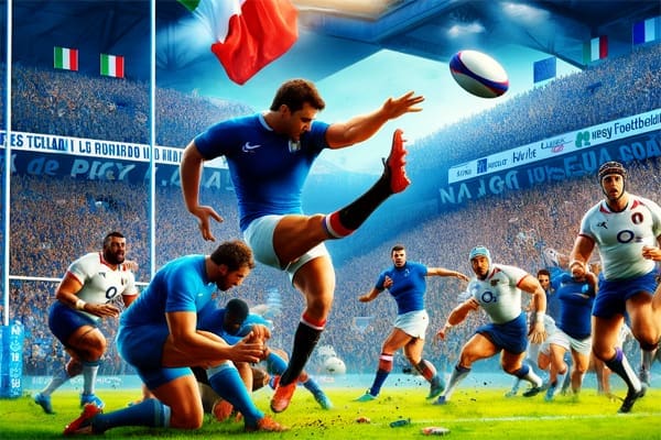 Italy vs France Rugby