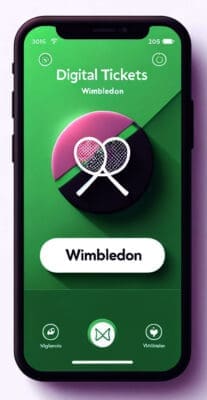 DIGITAL TICKETS Wimbledon No. 1 Court